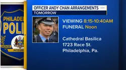 Viewing, funeral to be held for Philadelphia Highway Patrol Officer Andy Chan