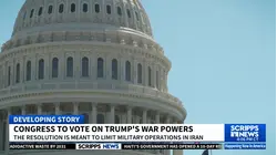 Congress to vote on Trump's war powers