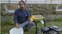 Power Washing; Deck Lights