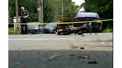 Crash involving dirt bike draws emergency response in Norwalk
