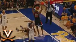 Virginia's Kiehei Clark's Hesitation Dribble Sets Up Mamadi Diakite For The Dunk