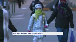 Brooklynites bundle up, brave the freezing cold temps