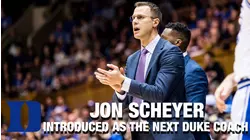 Jon Scheyer Introduced As Next Duke Basketball Head Coach