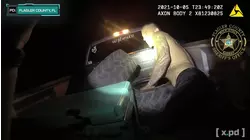 Man Tries To Run From Officers