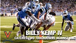 UVA WR Billy Kemp IV Catches Two Touchdowns Against UNC