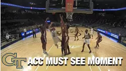 Georgia Tech's Jose Alvarado Takes On The FSU Big Men & Wins