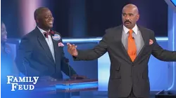 Guys keeping their best feature under wraps? | Family Feud