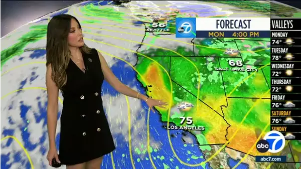 Latest weather with Leslie Lopez - ABC7 Los Angeles | Xumo Play