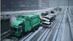 El hielo y la nieve acumulada por la tormenta invernal pueden ser una trampa mortal