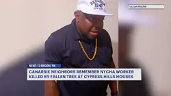 Canarsie residents remember NYCHA worker fatally struck by tree during nor'easter