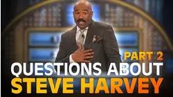 Funny Family Feud questions... about STEVE HARVEY! | Family Feud | PART 2
