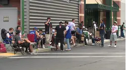 Fans line up overnight in Yonkers hoping to meet Knicks star OG Anunoby