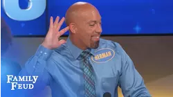 Steve meets the CANDY MAN!!! | Family Feud