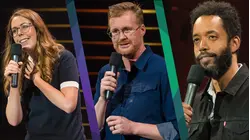 Natasha Leggero, Nigel Grinstead, Che Durena, Dan Soder, Barry Rothbart and Sandra Battaglini