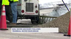 Water shutoff expected for hours after major Route 111 main break in Trumbull