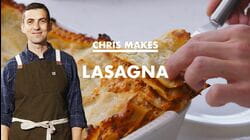 Chris Makes BA's Best Lasagna
