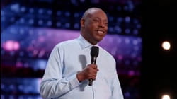 Police Academy Actor WOWS Simon Cowell on America's Got Talent 2021| Got Talent Global