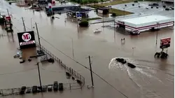 Torrential Rains Flood South as Heat Dome Bakes Much of US