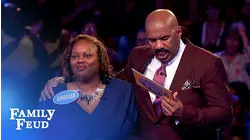 Gibsons go for GOLD! | Family Feud