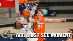 Georgia Tech's Khalid Moore's Ridiculous And-1 | ACC Must See Moment