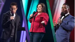 Arj Barker, K. Trevor Wilson, Jeff Ross, Godfrey and Sarah Tiana
