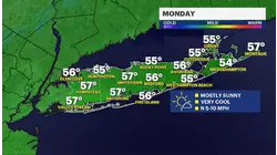 Frosty mornings on Long Island before midweek rain