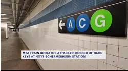 MTA train operator assaulted, robbed on C Train in Downtown Brooklyn