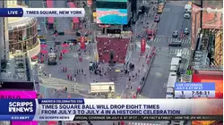 Times Square Ball will drop July 3 in historic celebration