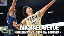 Georgia Tech's Michael Devoe's "Flu Game" vs. Georgia Southern