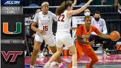 Miami vs. Virginia Tech Condensed Game | 2020-21 ACC Women's Basketball