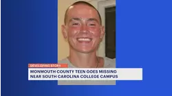 New Jersey college student missing near campus in South Carolina