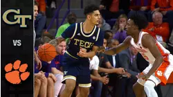 Georgia Tech vs. Clemson Men's Basketball Highlights (2019-20)