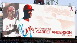 Angel's Hall of Famer Garret Anderson honored