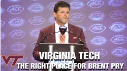Virginia Tech Is The Right Place For Brent Pry | 2022 ACC Kickoff