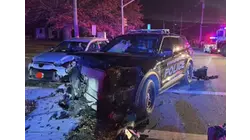 Police officer hurt in early morning crash in Hasbrouck Heights