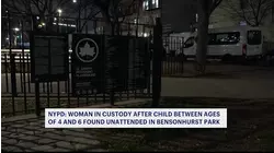 NYPD: Woman in custody after young child found unattended in Bensonhurst park
