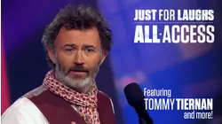 Darrin Rose, Jessica Kirson, and Tommy Tiernan