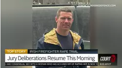 Jury Deliberations Resume in Irish Firefighter Rape Trial