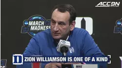 Coach K: Zion Williamson is One of a Kind