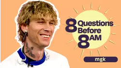 mgk on 'cliché' Pick Up Lines & Life as a Cat Dad | 8 Before 8