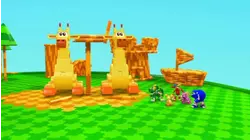 Giraffe Crane Island // Flying Glitterfish Island