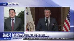 Republican senator calls for Secretary Hegseth to be fired