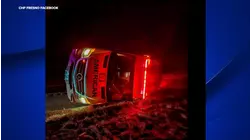 Suspect arrested after stealing American Ambulance vehicle in Fresno, CHP says