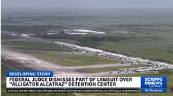 Judge dismisses part of lawsuit over 'Alligator Alcatraz' immigration detention center
