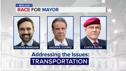 NYC Race for Mayor: Candidates discuss key issue of transportation