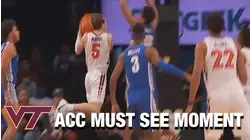 Virginia Tech's Storm Murphy's Gorgeous Reverse Layup | ACC Must See Moment