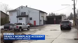 Man dies after being crushed by vehicle at Wauconda auto repair shop, police say