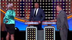 Steve Harvey has no idea how Larry got this one right! | Family Feud