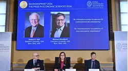 Nobel goes to American economists who redefined economic shocks