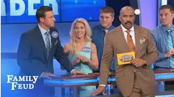 It's how he SWINGS that THANG! | Family Feud